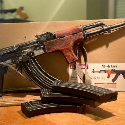Fusil Kalashnikov Blowback AK AIMS AEG Full Metal & Bois CUSTOM