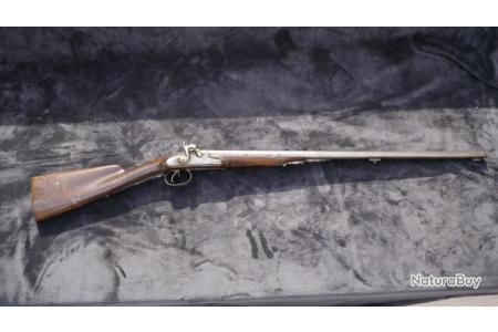 Beau fusil de chasse d'enfant 18e siècle transformé à percussion cal 20 -  Fusils à percussion (11291467)
