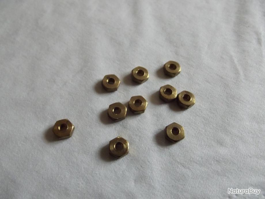 Lot De 25 écrous à Ailes En Laiton Massif 5/16-18 - Neufs Sous Emballage (Fastenere)
