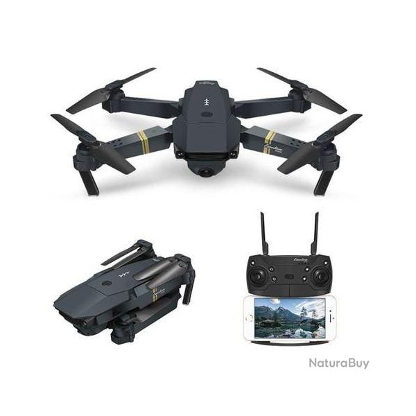 Drone Eachine E58 720p Camra grand angle 3 batteries Chasse Videos