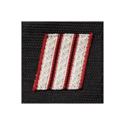 Grade Pompier Sergent-Chef - Galon de Poitrine Tissu