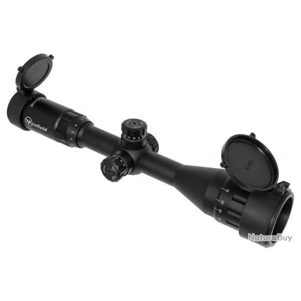 Firefield Lunette de Vise Tactical 3-12x40AO tir Firefield Chasse Tir Tactique