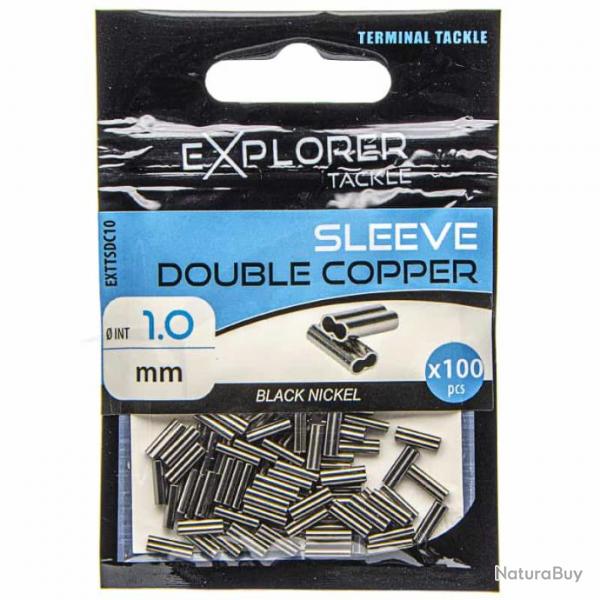 Sleeves Explorer Tackle Double Cuivre 1,0mm