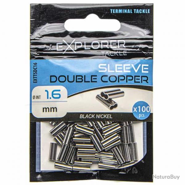 Sleeves Explorer Tackle Double Cuivre 1,6mm