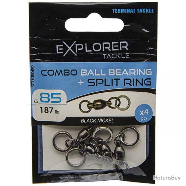 Combo Ball Bearing + Split Ring Explorer Tackle 85kg