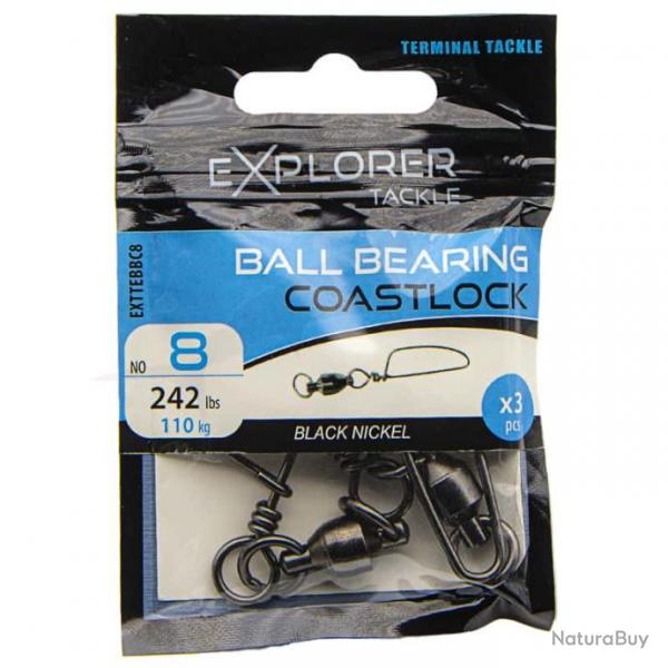 Emerillons Explorer Tackle Ball Bearing Coastlock 8