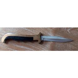 Couteau dague pliant Lame acier inox 24 cm