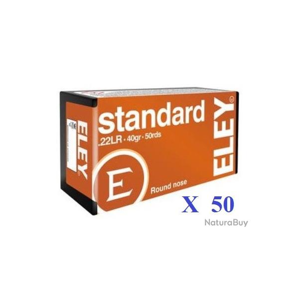 Cartouches 22LR ELEY  STANDARD  boite de 50