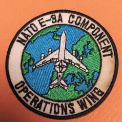 NATO E-3A OPERATION WINGS, PATCH AVIATION
