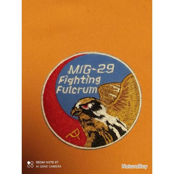 MIG 29 FIGHTING FULCRUM, PATCH AVIATION