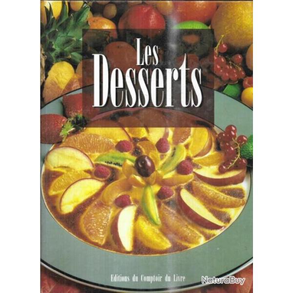 les desserts comptoir du livre