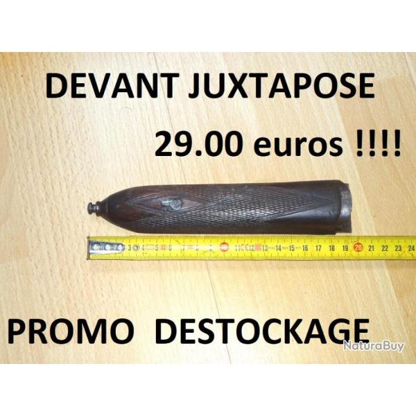 devant complet fusil HAMMERLESS JUXTAPOSE INCONNUE  29.00 euros !!! - VENDU PAR JEPERCUTE (SZA380)