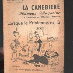 la canebière humour magazine avril 1965 , pierre dac, christian vébel, rené lefèvre et autres