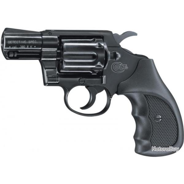 ( Revolver  blanc Umarex Colt Dtective Spcial bronz)Revolver 9 mm  blanc Umarex Colt Dtective 