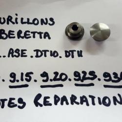 TOURILLONS POUR FUSILS BERETTA calibres 12 et 20 Modèles: 682/DT10/DT11Acier trempé