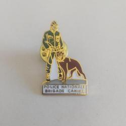Superbe pin's vintage Police Nationale - Brigade Canine