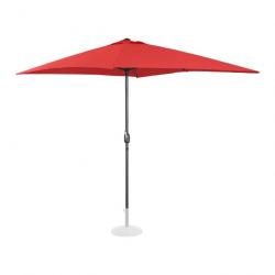 Grand parasol de jardin rectangulaire 200 x 300 cm rouge 14_0007565