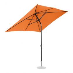 Grand parasol de jardin rectangulaire 200 x 300 cm inclinable orange 14_0007552