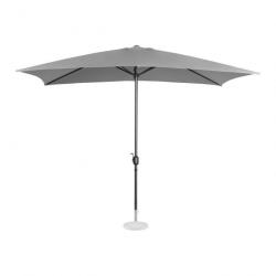 Grand parasol de jardin rectangulaire 200 x 300 cm gris foncé 14_0007559