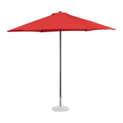 Grand parasol de jardin hexagonal diamètre 270 cm rouge 14_0007581