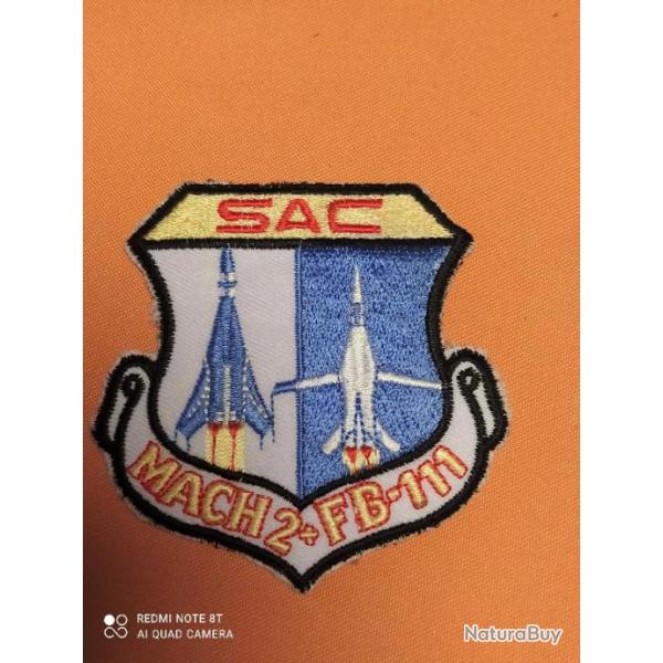 USAF FB 111 SAC MACH 2, STRATEGIC AIR COMMAND , PATCH AVIATION