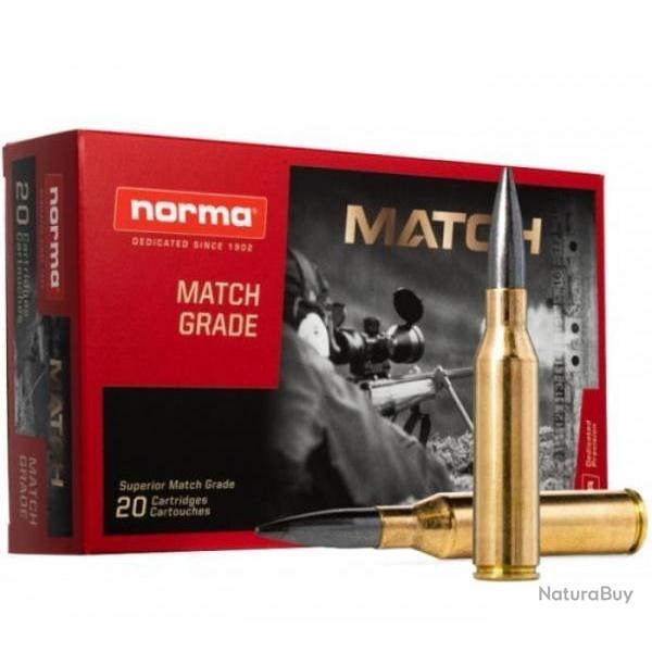 Norma 338 Norma Mag Sierra Diamond Line Match 19.4g 300gr x5 boites