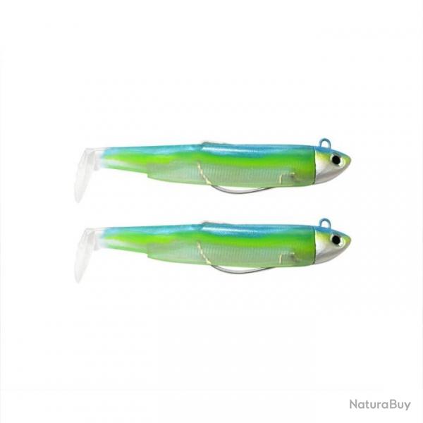 Leurre Souple Fiiish Double Combo Search Black Minnow 9Cm - 8G