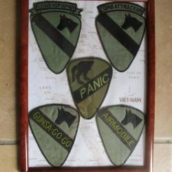 Patchs fond vert 1ère Cavalry Division Vietnam