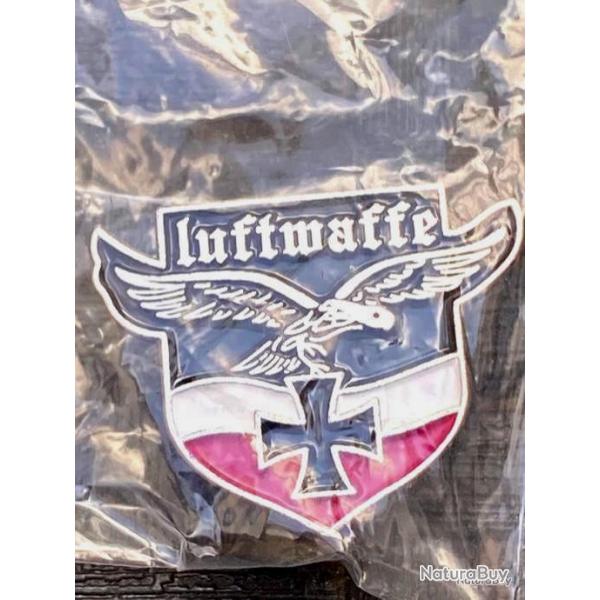 Mdaille insigne Aigle de la Luftwaffe  magnifique reproduction  pingler - solide