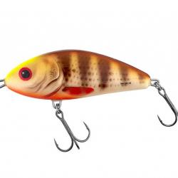 Poisson Nageur Salmo Fatso 10cm F10F Spotted Brown Perch