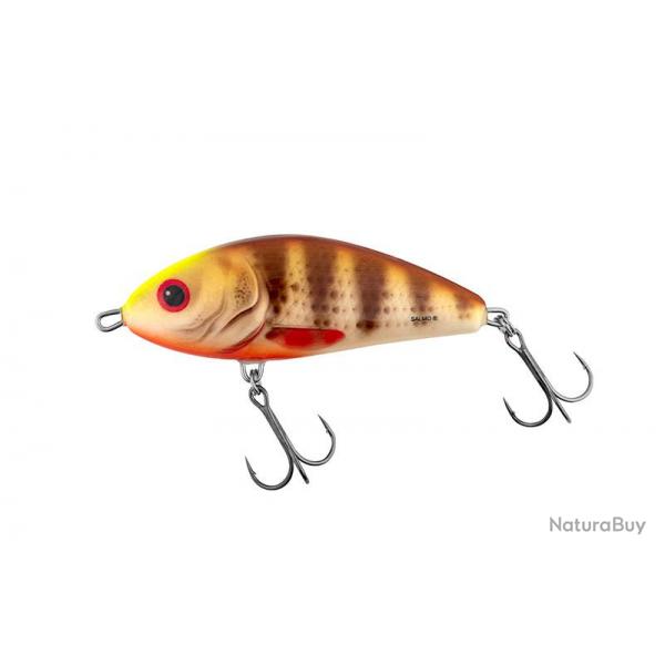 Poisson Nageur Salmo Fatso 10cm F10F Spotted Brown Perch