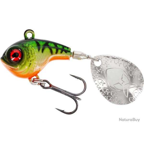 Leurre Westin DropBite Spin Tail Jig 8g 8g 2,6cm Firetiger