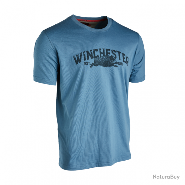 Tee Shirt Winchester Vermont Bleu