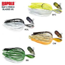 Leurre Chatterbait Rapala Rap-V Perch Bladed Jig 10g 8cm BB