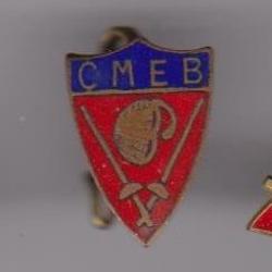 Broche No Pin's Badge Escrime Club Cmeb Rare Petite Broche Ref 2781