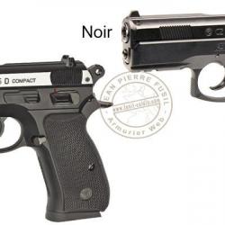 Pistolet à plomb CO2 4.5 mm BB ASG CZ 75D Compact (2.4 joules) Noir