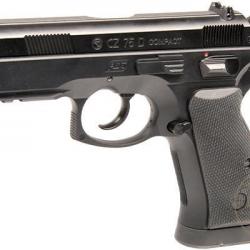Pistolet à plomb CO2 4.5 mm BB ASG CZ 75D Compact (2.4 joules) Noir