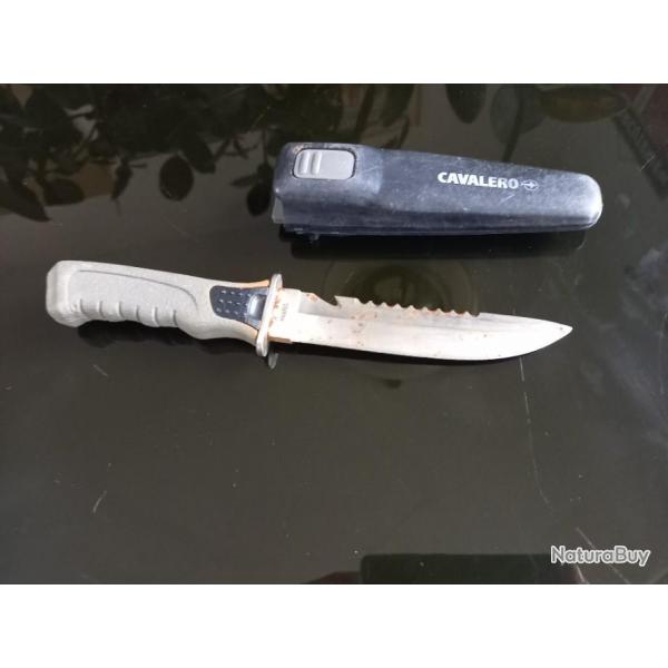 Couteau Vintage de chasse sous marine