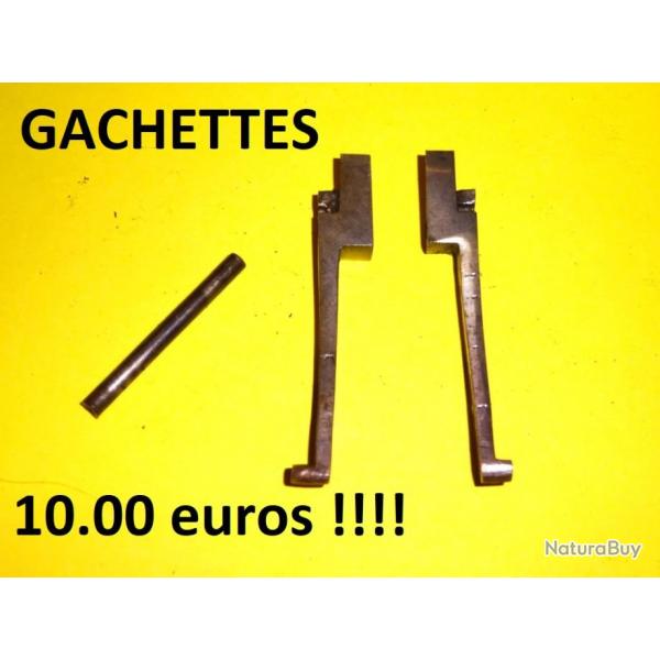 LOT gachettes + goupille fusil juxtapos  10.00 euros !!!! - VENDU PAR JEPERCUTE (SZA405)