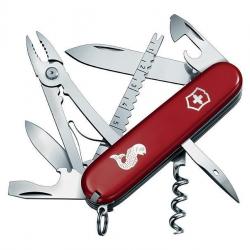 COUTEAU SUISSE VICTORINOX ANGLER ROUGE POISSON