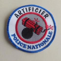 Ecusson original et rare - Artificier - Police Nationale