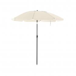 Parasol de jardin diamètre 2 m ombrelle protection UPS 50+ inclinable portable résistant au vent ba