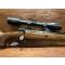 petites annonces chasse pêche : Carabine à verrou Belge « Bielmair Bruxelles » cal 7x64 canon octogonal - lunette Swarovski 6x42