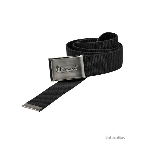 Ceinture en toile tisse Canvas Belt (Couleur: noir)