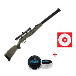 Pack carabine à plomb Stoeger RX20 S3 Suppressor verte et lunette 4x32 - Cal. 4.5 - Pack first