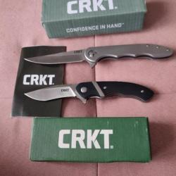 Lot couteau crkt