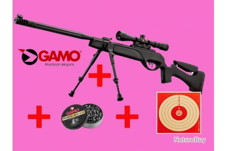 wahoo---Carabine Gamo HPA IGT 19.9 joules 4.5 mm + lunette 3-9 x