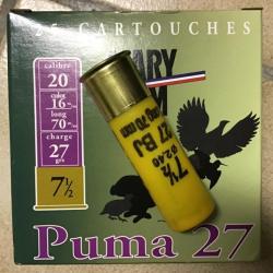 Mary Arm Puma 27 calibre 20 plomb 7.5
