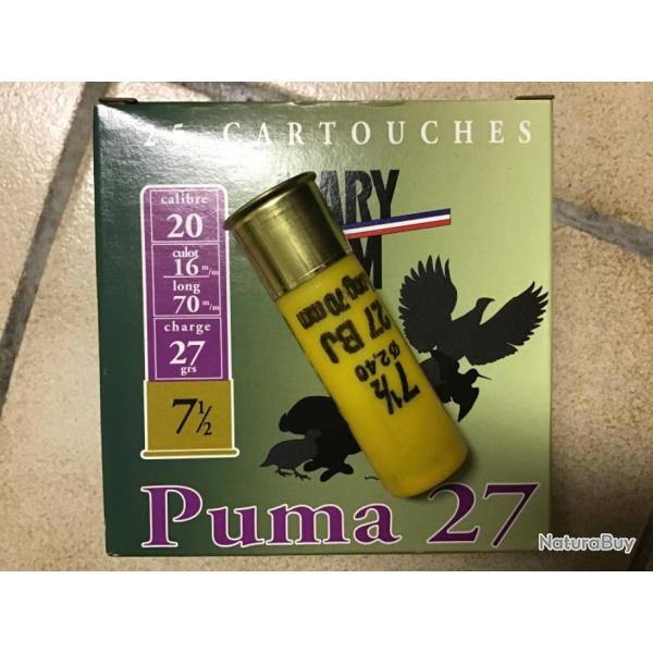 Mary Arm Puma 27 calibre 20 plomb 7.5