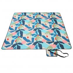Couverture de pique-nique 200 x 200 cm tapis de plage grand pour camping parc cour extérieur surfac